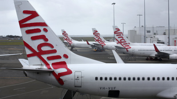 Australia's No. 2 airline swung to an annual underlying profit earlier this year.