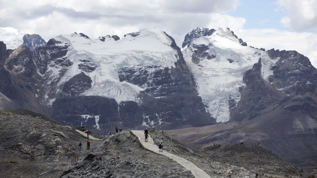 Rugged landscape: Peru. 