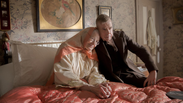 Vanessa Redgrave and Timothy Spall in Mrs Lowry and Son.