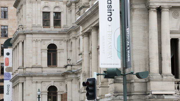 Brisbane’s Treasury Casino is for sale.