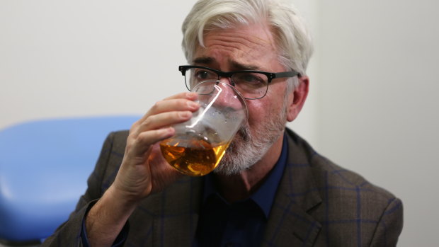 A binge drinker in his youth, Shaun Micallef is now a teetotaller.