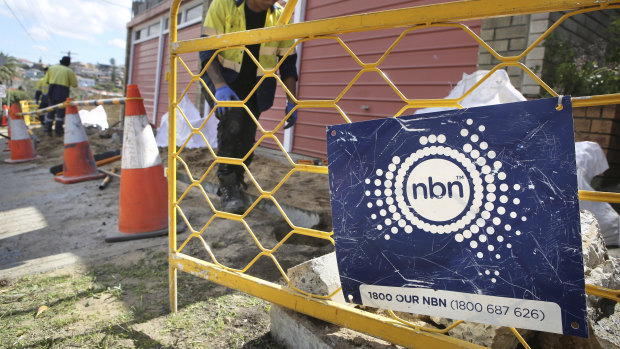 The NBN is producing far lower returns than hoped. 