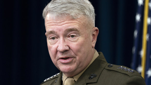 Expects more attacks: General Kenneth McKenzie.