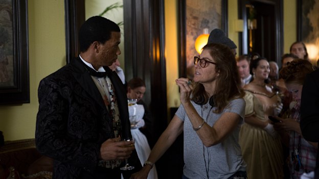 Kate Woods, on the set of Underground, says the diversity of stories on streaming channels demands a range of different voices to tell them.