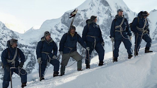 The demands of filming left the cast with burning legs and depleted reserves of energy.