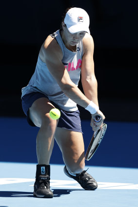 Ashleigh Barty is on a quest for her first Australian Open title.