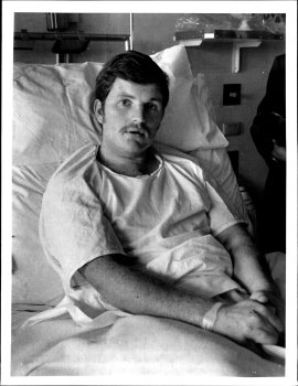 Pratt in hospital. The last rites proved premature.