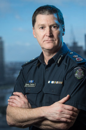 Victoria Police Commissioner Shane Patton.