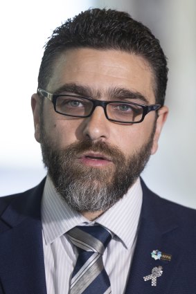 Australian Federal Police Association president Alex Caruana.