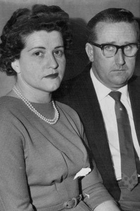 Mr. and Mrs. Basil Thorne, parents of the kidnapped boy.