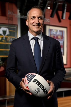 NRL chief executive Andrew Abdo.