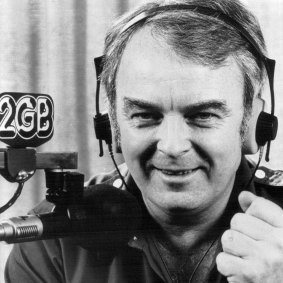 Broadcaster John Tingle in 1989.