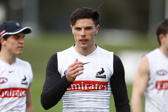 Young Magpie Ollie Henry wants to join his brother Jack at Geelong.