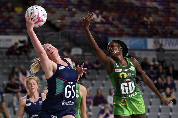 Sunday Aryang will be key to Fever’s charge at the title this season.