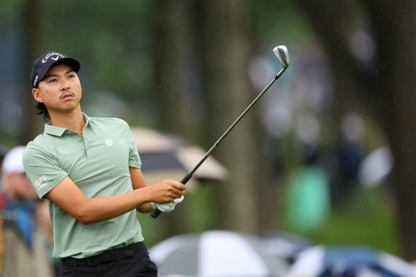 Min Woo Lee plays in Louisville, Kentucky in May.
