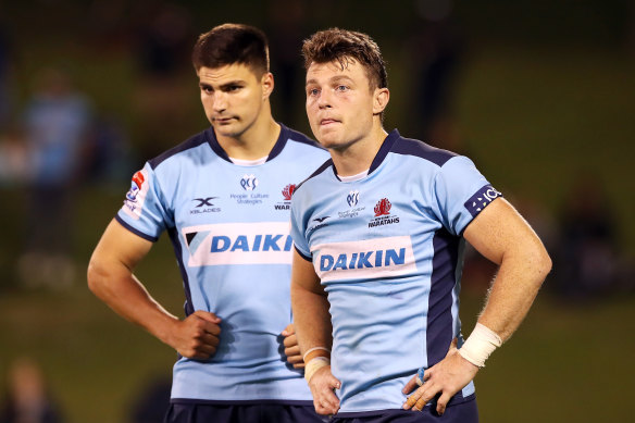 Jack Maddocks and Jack Dempsey at WIN Stadium last weekend.