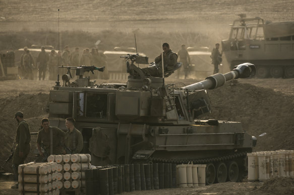 Israel is continuing to prepare for the ground war in Gaza.
