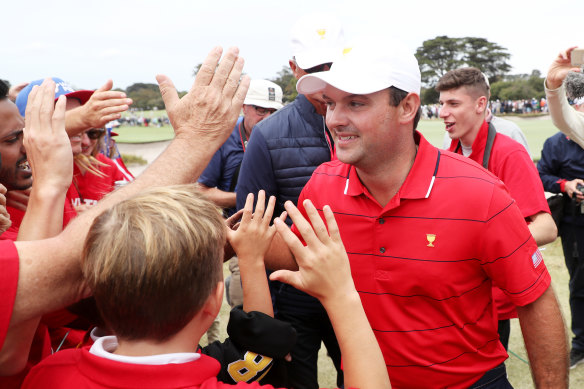 The always controversial Patrick Reed shone again for the US on the final day of the Presidents Cup.