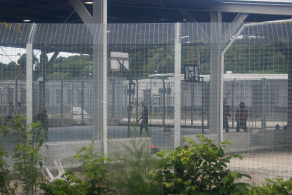 Australia's offshore detention centre on Manus Island in Papua New Guinea.