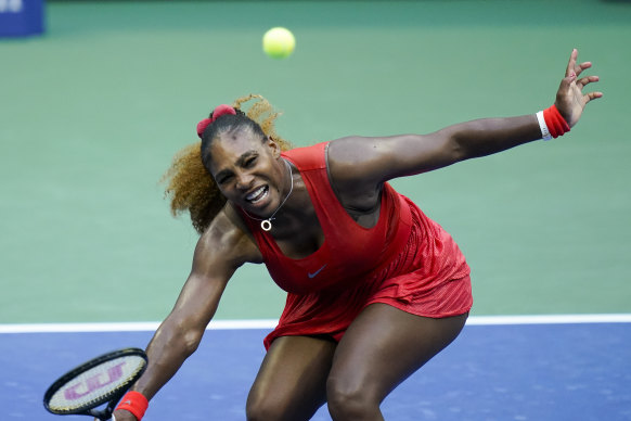 Serena Williams' win over Kristie Ahn was her 102nd at Flushing Meadows, a US Open record.