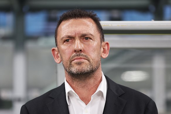 Socceroos coach Tony Popovic.