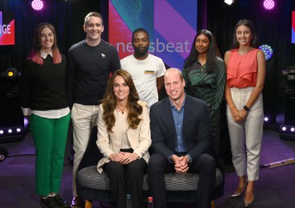 Diversity in BBC newsroom: Prince William, Prince of Wales and Catherine, Princess of Wales visited BBC Radio 1’s Newsbeat on World Mental Health Day on October 10, 2022.