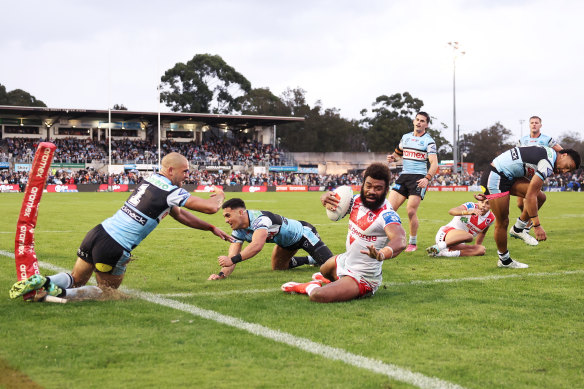 Mikaele Ravalawa scored two first-half tries.