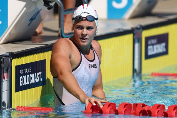 Shayne Jack posted a time that would have won her a 2023 world championships 100m freestyle bronze – except she didn’t even qualify for the event.