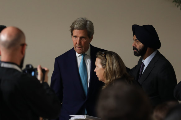 US climate envoy John Kerry.