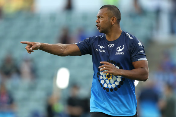 Western Force fullback Kurtley Beale. 