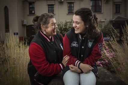 Proud Mum: Deanna Krilis and daughter Alexandra Krilis.