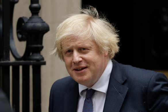 British Prime Minister Boris Johnson.