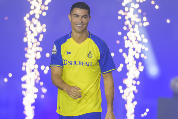 Cristiano Ronaldo now plays for al-Nassr.