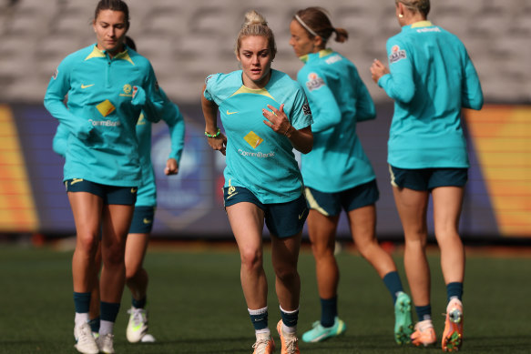 Ellie Carpenter and the Matildas are ready for action.