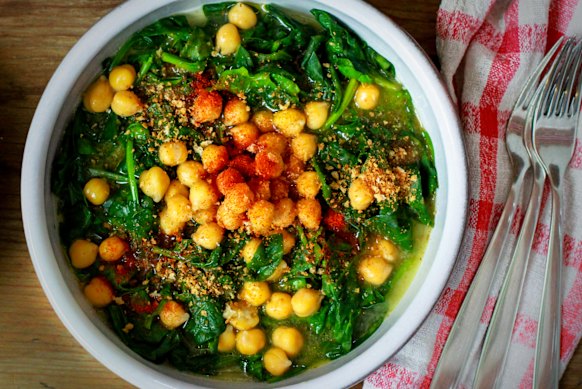 Middle Eastern ingredients such as chickpeas feature in food from southern Spain.