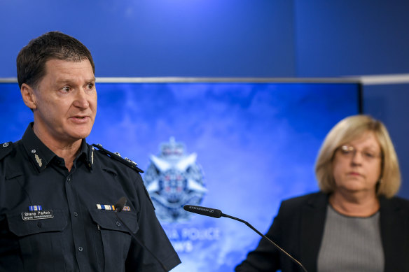 Victoria Police Deputy Commissioner Shane Patton and Minister for Police and Emergency Services Lisa Neville comment on the crime rate.