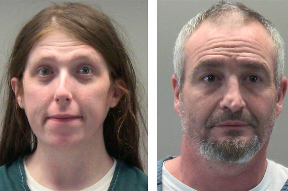 Jessica Watkins and Donovan Crowl In an undated image provided by the Montgomery County Jail, 