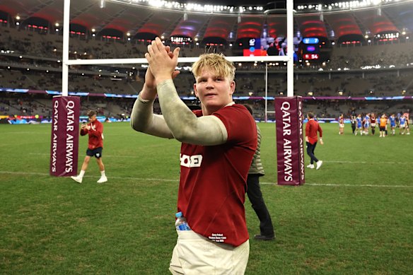 British and Irish Lions sensation Henry Pollock and his teammates will give the Allianz Stadium field a full work out after heavy rain this week