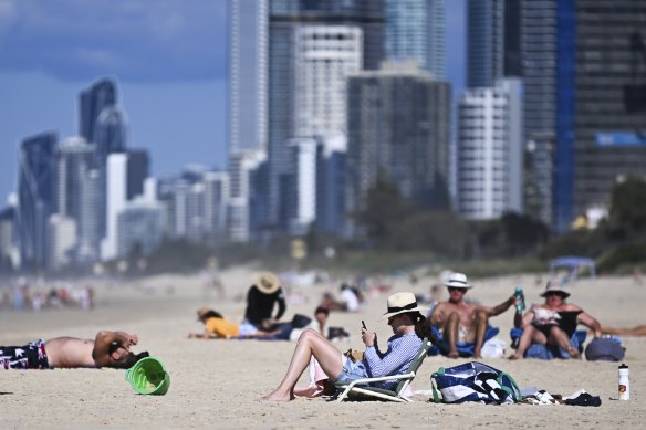 Thousands have traded life in Melbourne for the warmth of the Gold Coast.