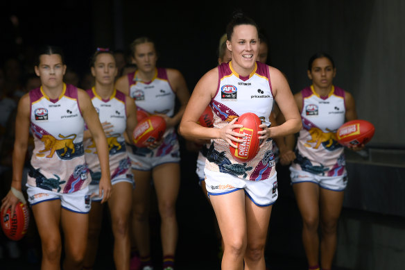 Inaugural Lions AFLW captain Emma Zielke believes an AFL grand final win for Brisbane could have game-changing ramifications for the code throughout Queensland.