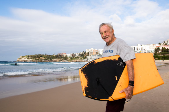 John Ray is happy Bondi Beach has reopened for swimming and surfing. More restrictions will also be eased in NSW. 