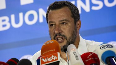 Italian Deputy PM Matteo Salvini is set to make his League party Italy’s biggest political force while falling short of the knockout blow he expected.