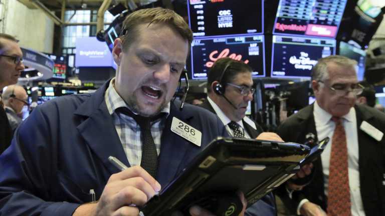 Wall Street has suffered heavy falls on Wednesday. 