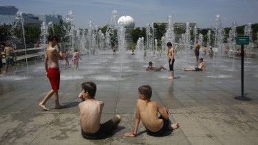Europe Is So Hot Some People Are Taking Their Clothes Off In Public