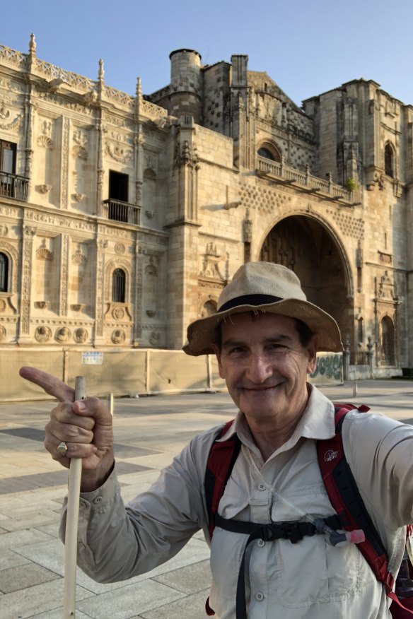Francis Sullivan walked the Camino after overseeing the Catholic Church’s response to the federal government’s child sexual abuse report.