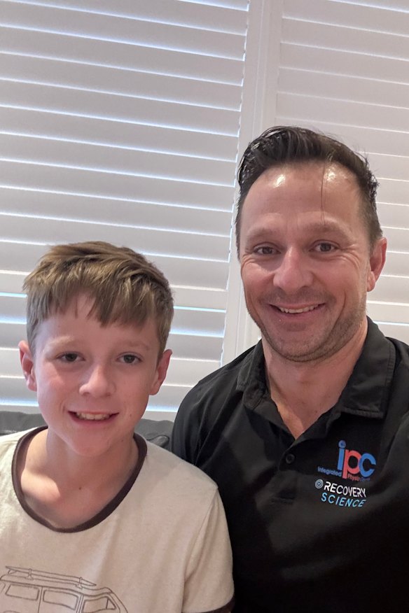 Nathan Carloss says his son, Lachlan, has become much more careful with his spending since being introduced to crypto.