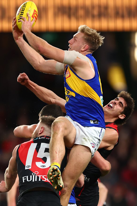 Oscar Allen flew high at one point.