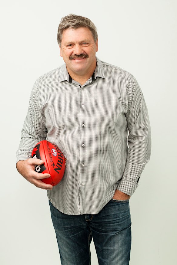 Triple M commentator Brian Taylor.