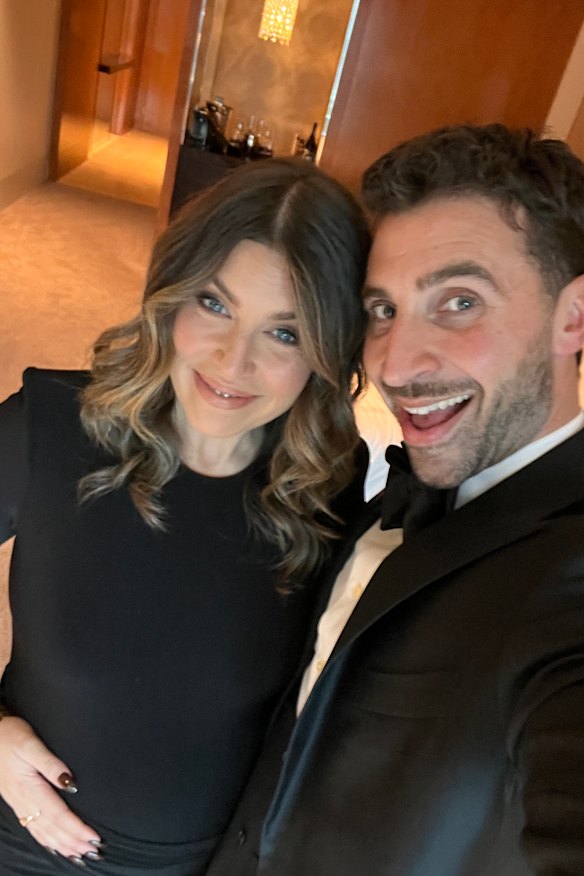 ABC Radio presenter Sharnelle Vella and husband Nicholas Koutrigaros