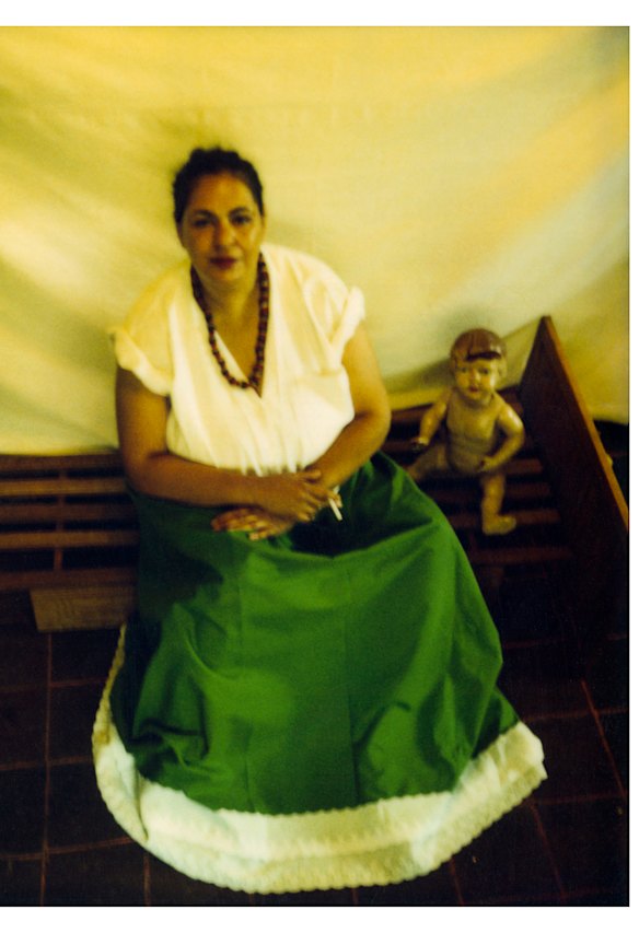 Destiny Deacon, Me and Virginia’s doll (Me and Carol), 1997 (detail).